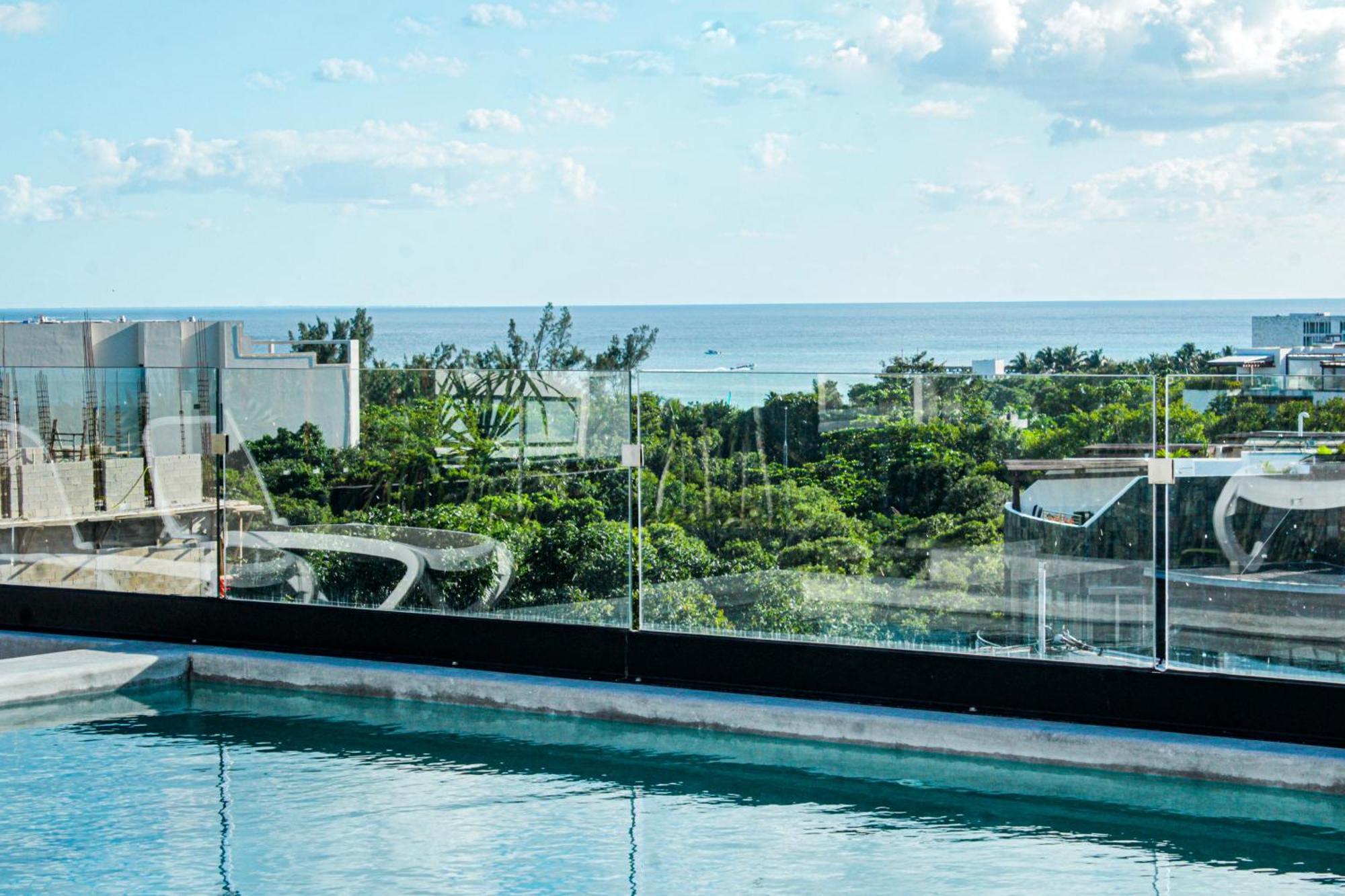 Big, Modern And Beautiful Beach Apartament 1Br Ocean View Playa del Carmen Extérieur photo