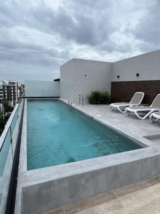 Big, Modern And Beautiful Beach Apartament 1Br Ocean View Playa del Carmen Extérieur photo